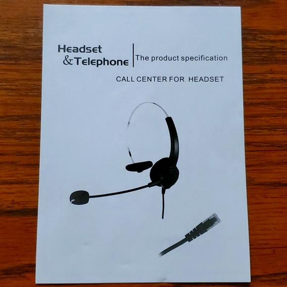 Phone Headset With Microphone New in Box - Picture 6 of 7